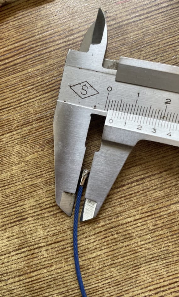 CKANDAY 20 stuks kleurrijke nylon gecoate roestvrij staaldraad sleutelhanger, 2mm 4 inch belangrijkste ring gespen voor het ophangen van bagagelabels of ID-labels