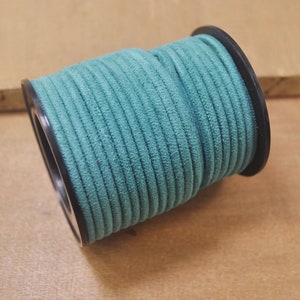 Nieuw! Ronde koord, 1/2/3/4/5Yards 3mm mint turquoise Faux Suede koord lederen Lace Beading ketting maken String armband, Vegan Suede koord-20 #