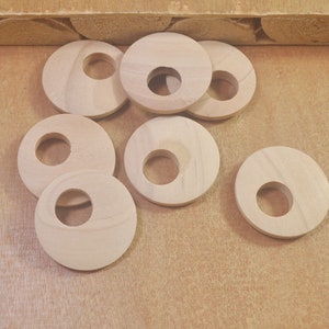 50pcs unfinished Wood Pendants,Small wooden earrings,Round wood earrings,earring hoop,jewelry making 25mm