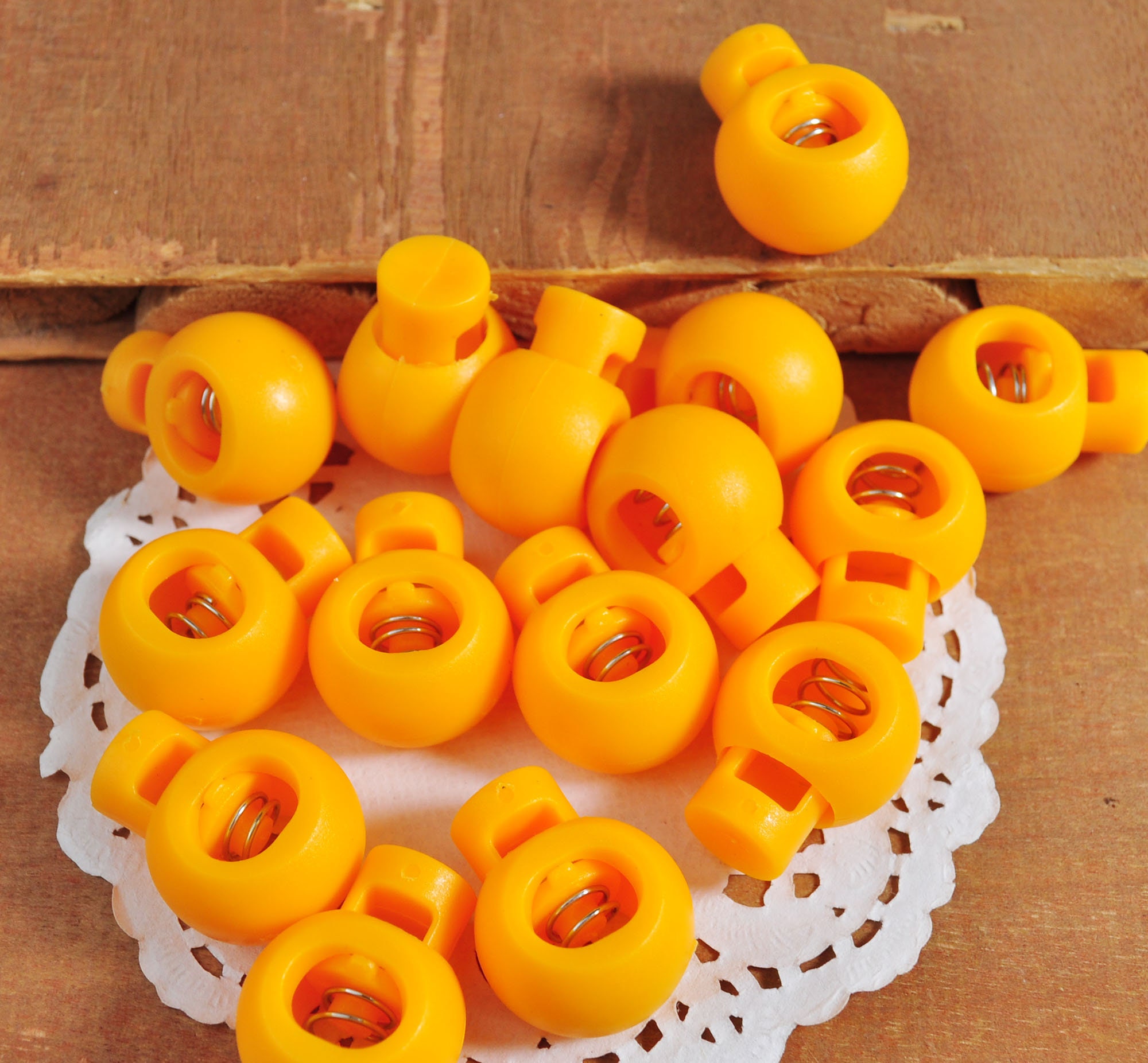 Drawstring Lock Plastic 10-100pc Plastic Single Hole Round Cordlock,toggles Stopper,18mm ...