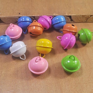 20/50Pcs Large Cat Collar Bells,Colorful Cat Collar with Bell,Pet Collar Bells,Dog Bell,Dog Collar Bell,Christmas Decoration Pendants,22mm