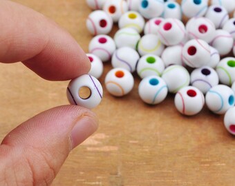 UNICRAFTALE 150 pz 304 perline Distanziatrici In Acciaio Inossidabile Perline Distanziatrici per Tubi Perline Lisce Connettore In Metallo Perline Sfuse Piccole Perline Foro Da 3 mm per Braccialetto Da