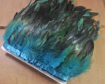 Peacock shop feather coat