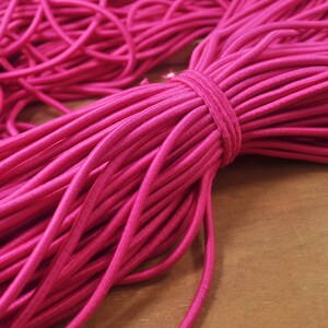 5 meters 4mm Elastic Cord,Rose Round Elastic rope,Stretch Drawstring,stretch cord,Elastic Rope Supply,Nylon Exterior Rubber Interior
