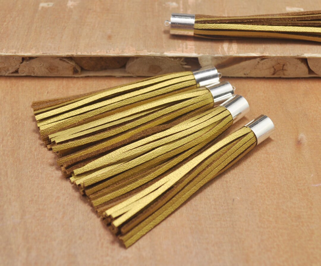 40 Nappe Portachiavi In Finta Pelle Scamosciata Con Cappuccio CCB Argento - 8,9 Cm, 20 Colori Misti | Accessori Fai Da Te Per Borse, Orecchini E Tende