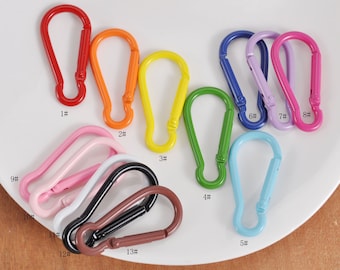 10/20/50 Carabiner Snap hook,Colorful Aluminum Carabiner,Carabiner Clip,Backpack Carabiners,Carabiner keychain,carabiner hook clasp spring