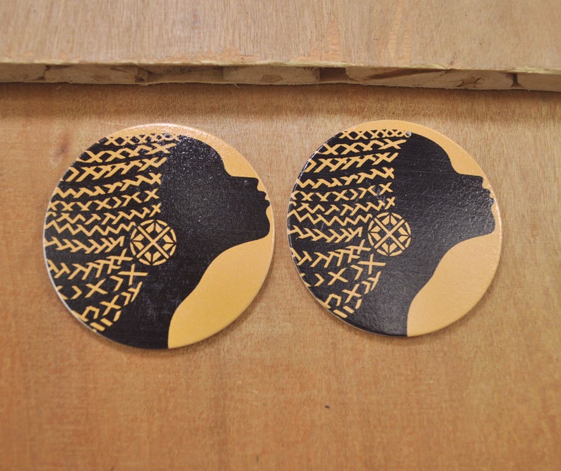 Image result for wood diy earrings