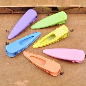 30 pince crocodile à franges, petites épingles à cheveux pop colorées, pince à cheveux frange, pinces à cheveux franges, barrettes à cheveux en gros, vous choisissez des pinces à cheveux