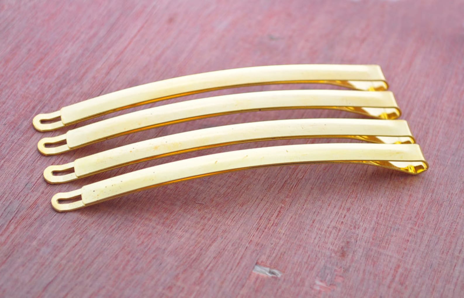 20PCS Gold Tone Long PARIS Metal Bobby Pins extra Longhair Etsy Canada