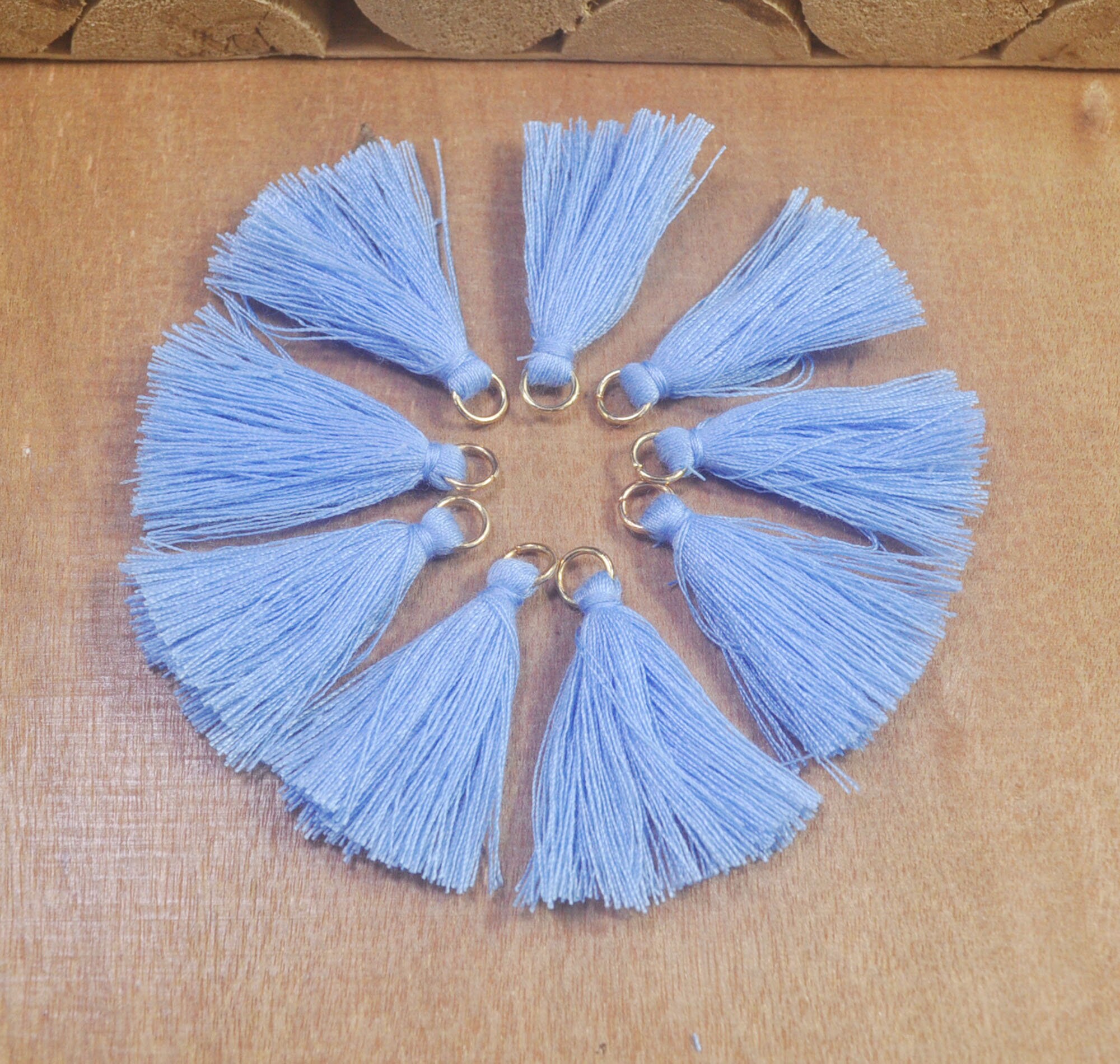 Blue Tassel20Pcs Mini Cotton Tassels3cm Cotton Tassels with Etsy