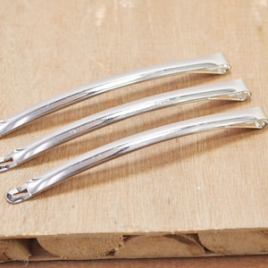 10Pcs/20Pcs Silver tone long PARIS metal bobby pins (extra long),Hair clip,hair pin,Silver plated clip,Silver bobby pin--88x5mm.