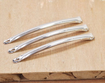 10Pcs/20Pcs Silver tone long PARIS metal bobby pins (extra long),Hair clip,hair pin,Silver plated clip,Silver bobby pin--88x5mm.