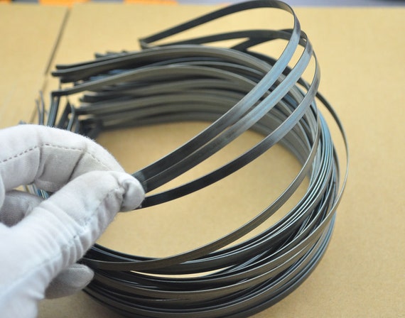 10pcs Metal headbands--5mm raw iron Headbands with bent end headband,Blank  Headband,DIY Headband,wholesale