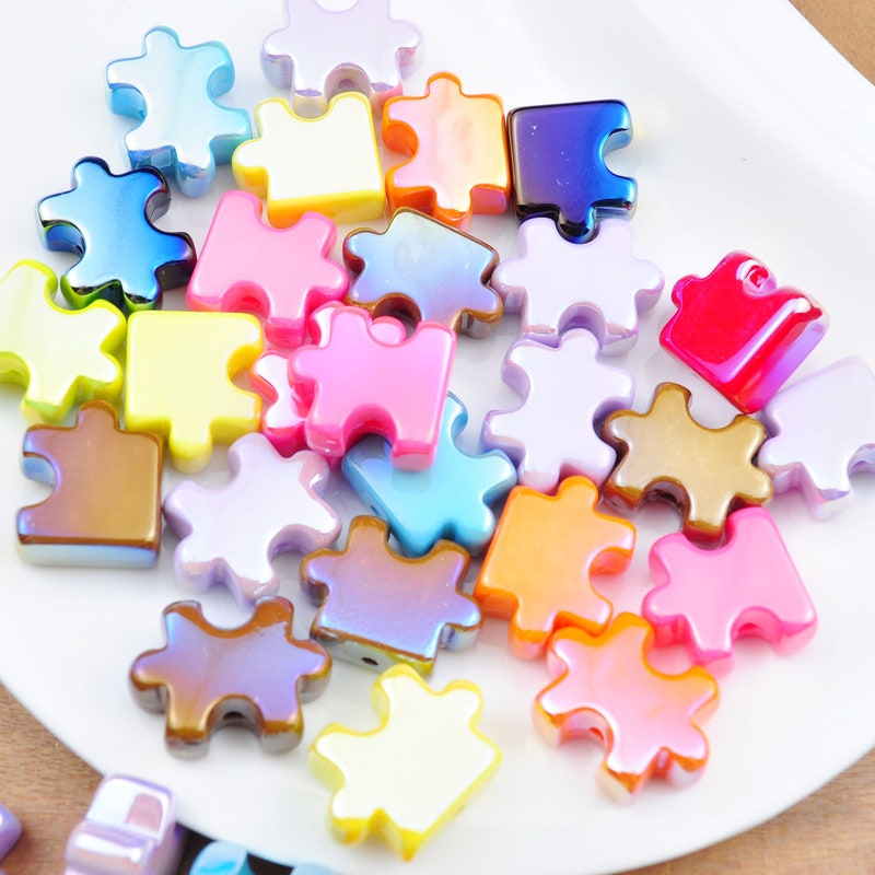 Puzzle Set Color Color Puzzle Pieces - Etsy