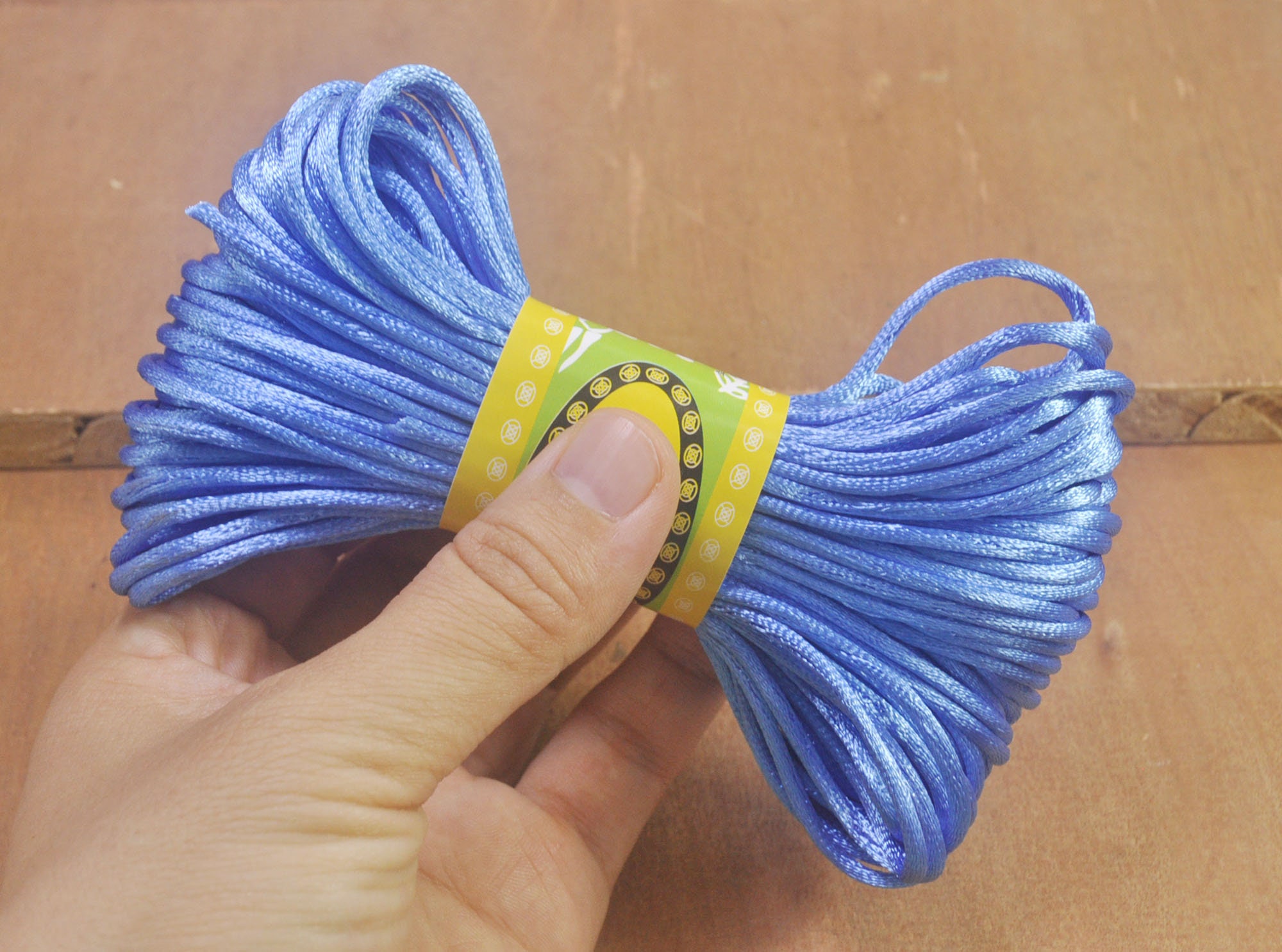10/20 Yards 14 Colors Satin Rattail Cord,2mm Satin String,nylon Thread ...