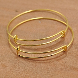 Adjustable Bangle Bracelet,Gold Adjustable bangle bracelet blanks expandable bangle bracelets charm bracelet popular style.