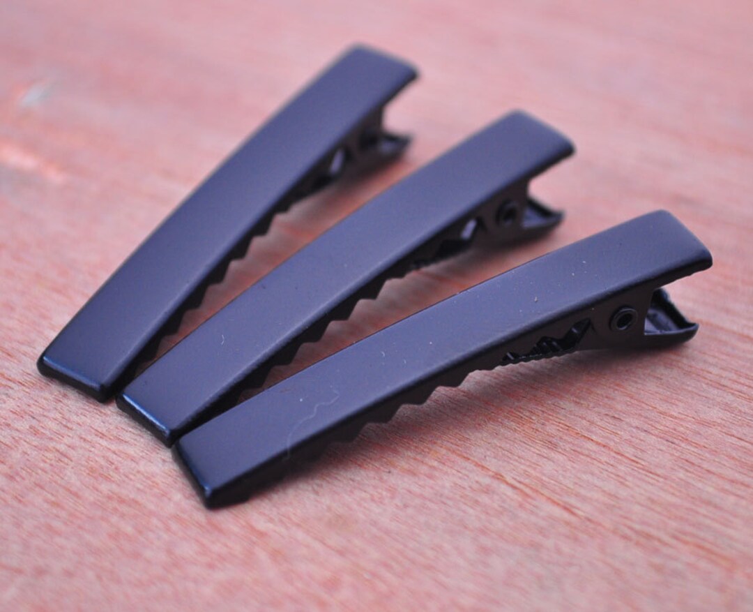Very Good Quality Clips,black Hair Clips,30pcs Black Alligator Hair