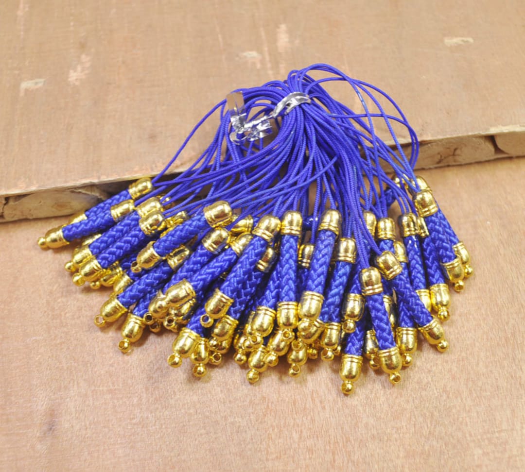 100Pcs Lobster Clasp Charm Lariat Lanyard Mini Lariat Cord Strap 9 Colors Clasp Cord