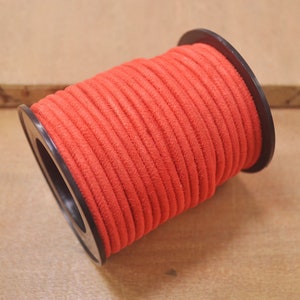 Nieuw! Rond koord, 10yards 3mm oranje rode faux suède koord lederen kant kralen ketting maken string armband, veganistisch suède koord-34 #