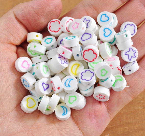 Petites perle plastique 10 mm couleur