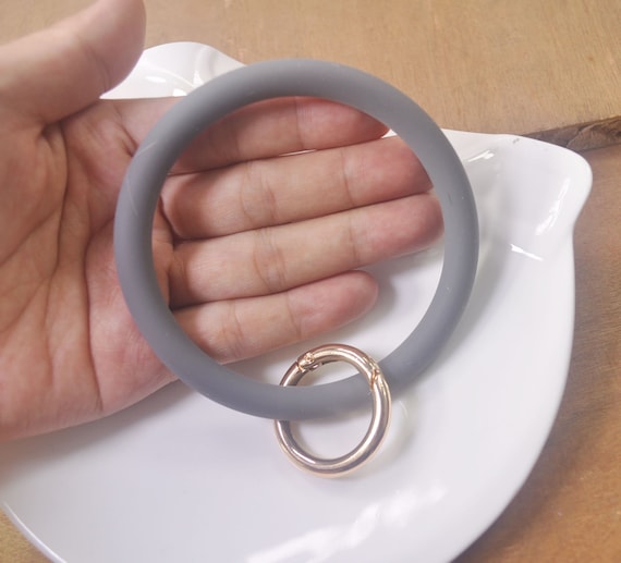 Brazalete Portallaves De Tela - Juego De 2, Con Anillas Y Cordón, Ideal Para Llaves Y Teléfono