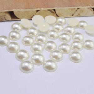 5mm Flat Back Pearls