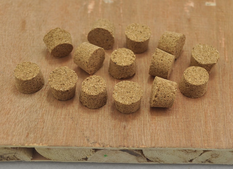 10x14mm Small CorkCorks For Miniature BottlesGlass bottleTiny BottleLidCork SuppliesCork Crafting
