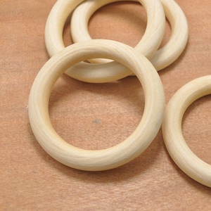 wholesale Wood Rings,100pcs 69mm Unfinished Wooden Rings Sale,wooden ring for ring necklace.natural wood rings pendant