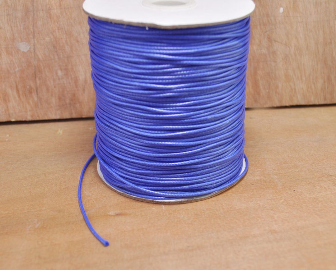 shapesbyX-10 Yards Royal Blue Leather Cord 1.5mm Leather String Genuin