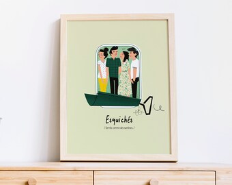 AFFICHE "Expresión del Sur: Esquimales"