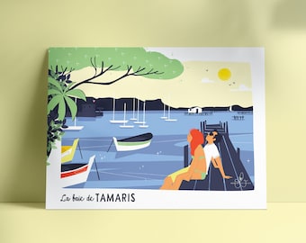 CARTEL "La Bahía de Tamaris" - Edición limitada 50ex. / firmado