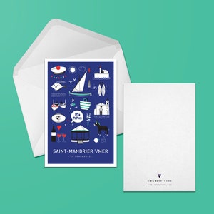 CARTE "Saint-Mandrier-sur-Mer"
