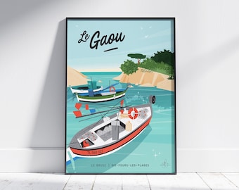 CARTEL “Le GAOU / Le Brusc - Six-Fours-les-Plages”