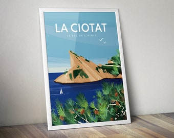 CARTEL “El pico del águila – La Ciotat”
