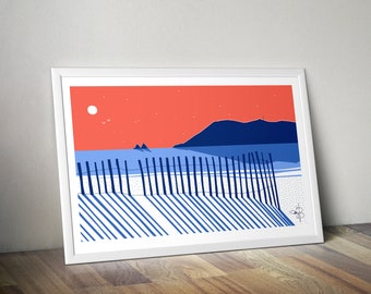CARTEL “La playa”