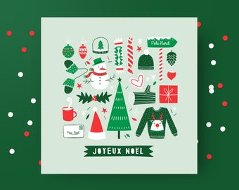 GREETING CARD "Merry Christmas"