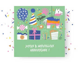 “Happy Birthday” CARD