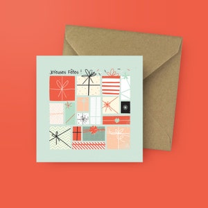 CARTE " Cadeaux de Noël "