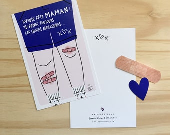 CARTE " Bonne fête maman - Tu rends toujours les choses meilleures "