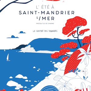 CARTEL “El rastro de los funcionarios de aduanas – Saint-Mandrier-sur-Mer” imagen 2