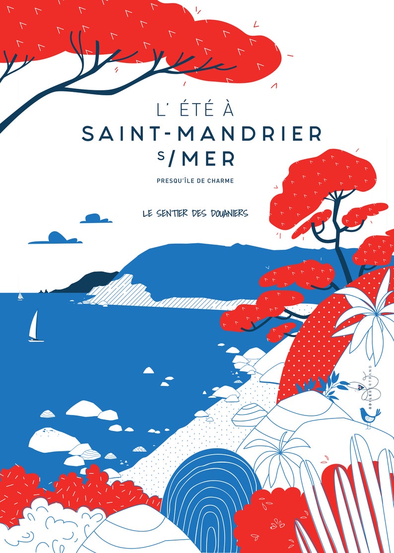 CARTEL “El rastro de los funcionarios de aduanas – Saint-Mandrier-sur-Mer” imagen 2