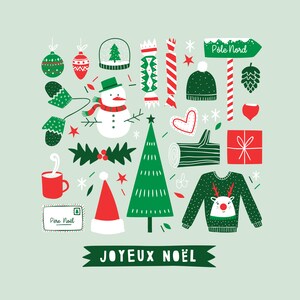 CARTE DE VOEUX "Joyeux Noël" image 3