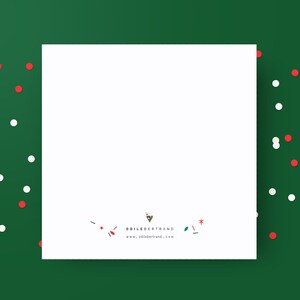 CARTE DE VOEUX "Joyeux Noël" image 2