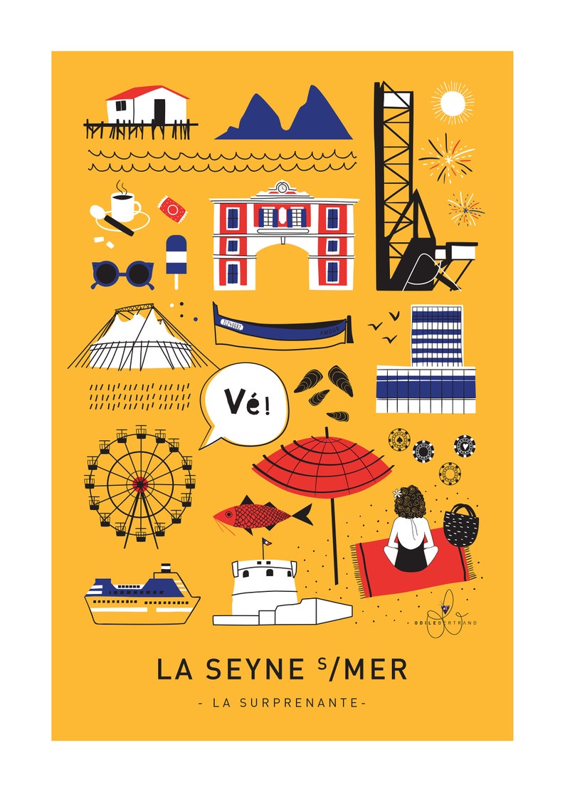 CARTEL “La Seyne-sur-Mer” imagen 3