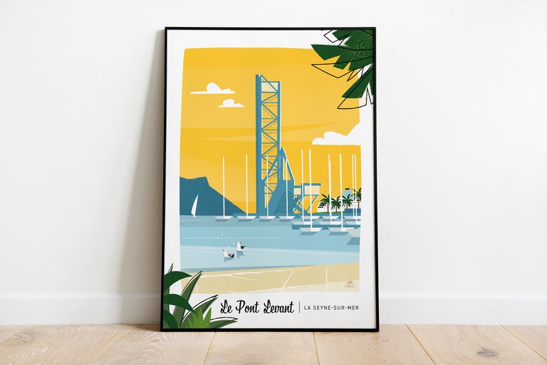 CARTEL “El puente levadizo” La Seyne-sur-Mer (83) imagen 1