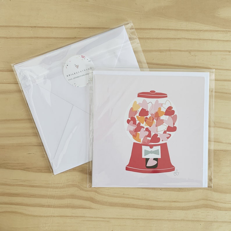 CARTE "Distributeur d'amour" image 3