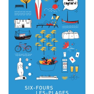 CARTEL “Six-Fours-les-Plages” imagen 3