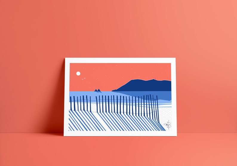 CARTEL “La playa” imagen 2