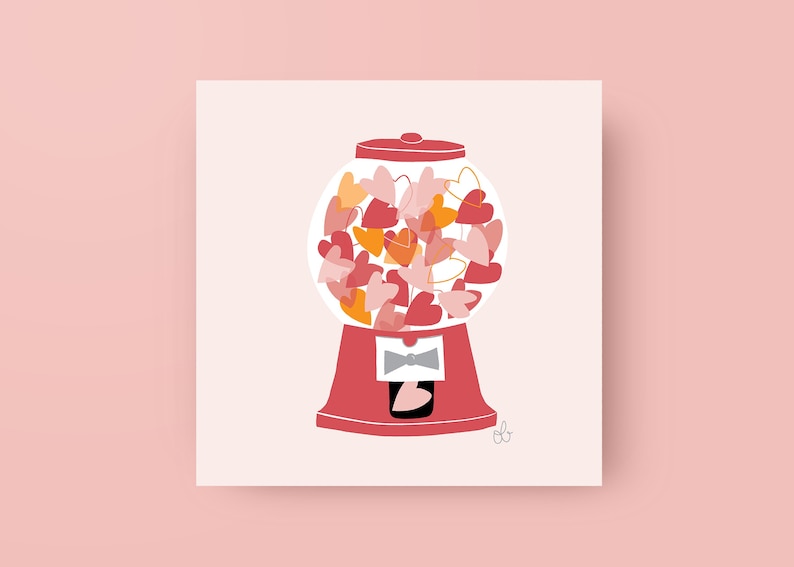CARTE "Distributeur d'amour" image 1