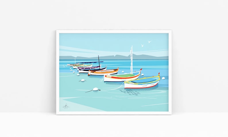 CARTEL “Le Brusc” (Six-Fours-les-Plages - 83) imagen 1